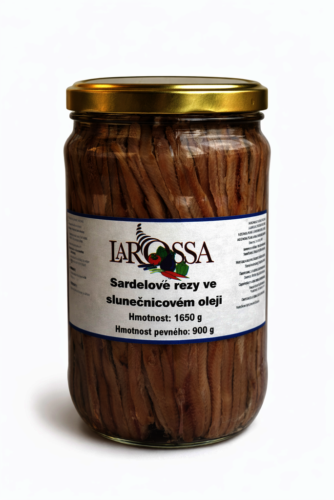 Sardelové řezy 1650g La Rossa