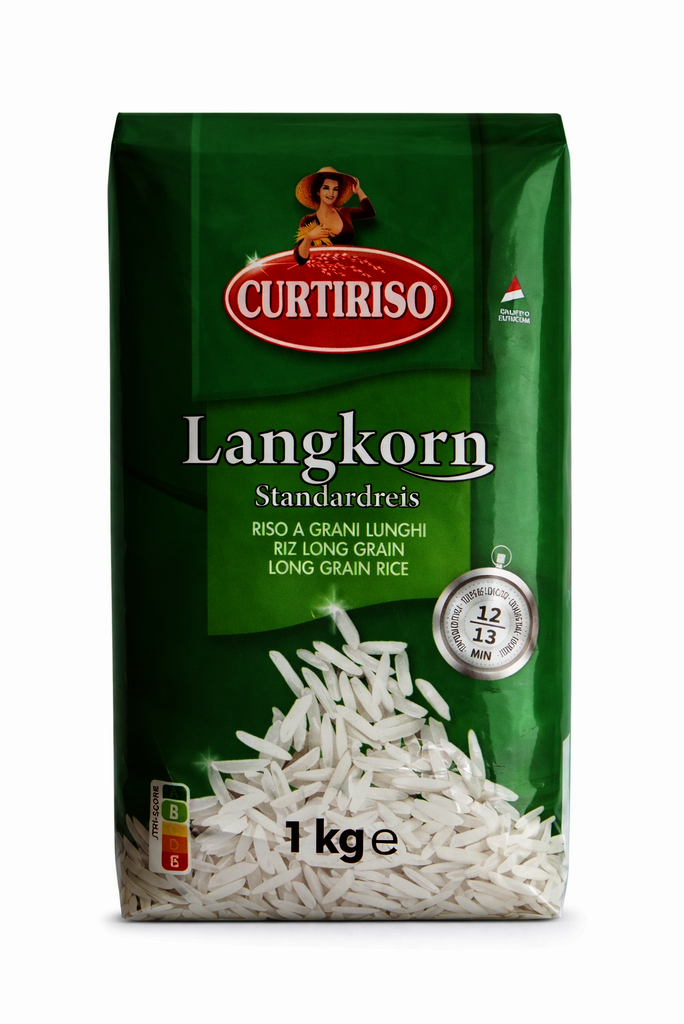 Balení rýže Curtiriso Langkorn dlouhozrnná 1kg