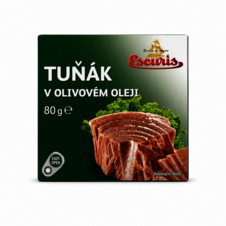 Tuňák v olivovém oleji ESCURIS 80g