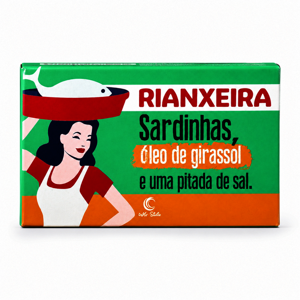 Sardinky ve slunečnicovém oleji RIANXEIRA 120g
