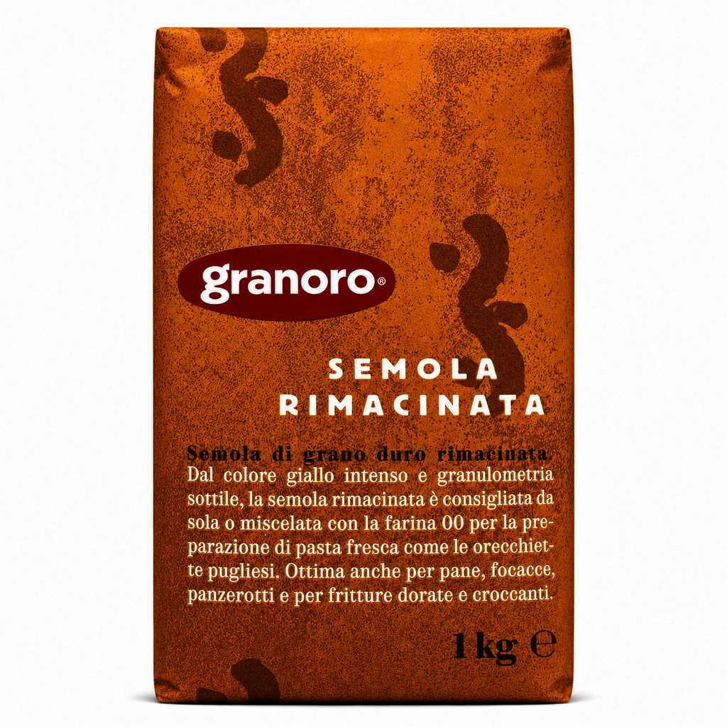 1-67001 Semola rimacinata mouka na těstoviny Granoro 1kg