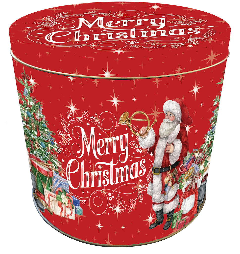 7-83065 Panettone classico červená Merry Christmas 1000g