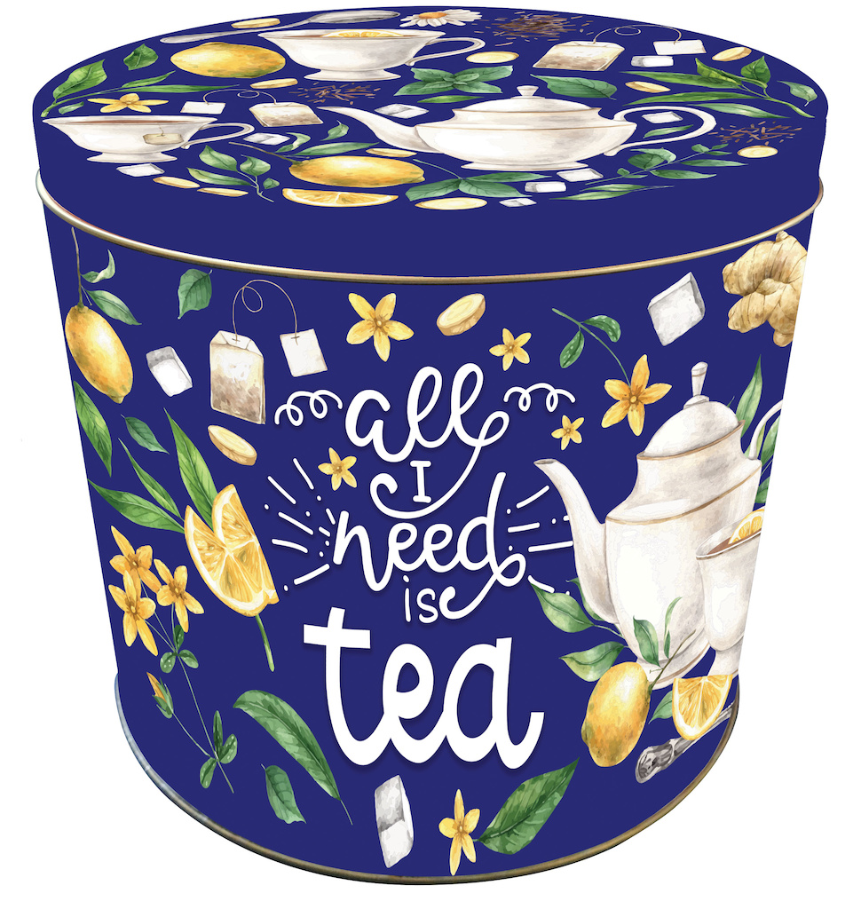 7-83065 Panettone classico modrá All I need is tea 1000g