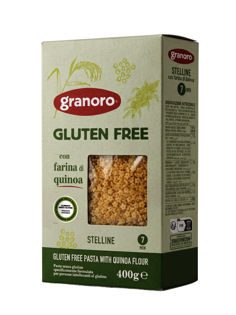 1-63018 Stelline Gluten Free hvězdičky Granoro 400g