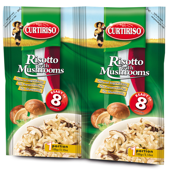 Risotto ai Funghi Porcini - rizoto s hříbky CURTIRISO 2x100g