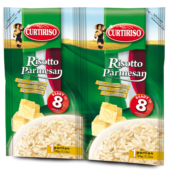 Risotto alla Parmigiana - rizoto s parmazánem  CURTIRISO 2x100g