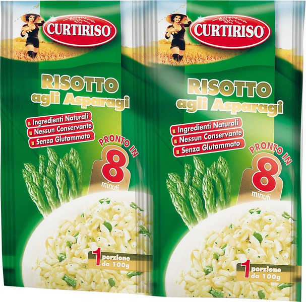 Risotto agli Asparagi - rizoto s chřestem CURTIRISO 2x100g