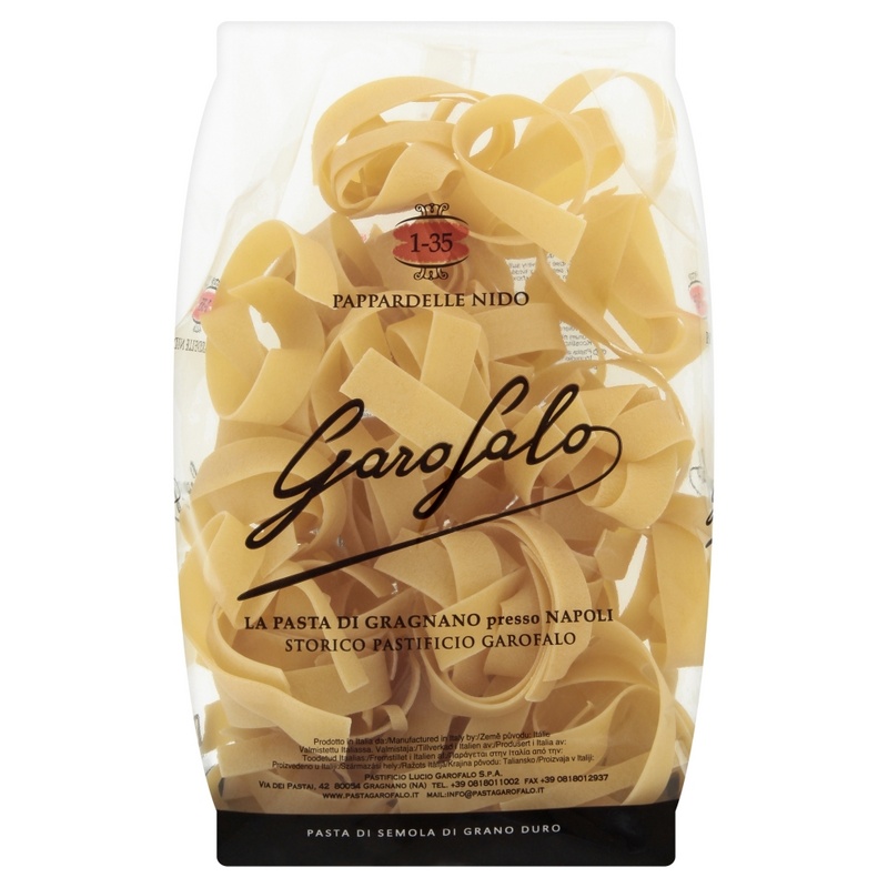 Pappardelle nido - dlouhé nudle hnízda GAROFALO 500g