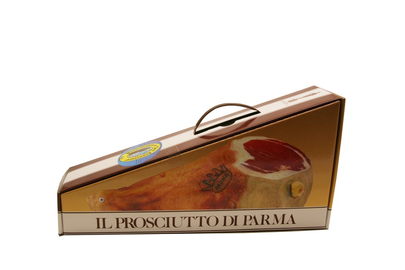 Prosciutto di Parma 1/2 kýty bez kosti v krabici SAN FRANCESCO