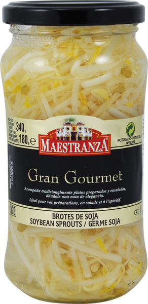 Sójové klíčky v nálevu MAESTRANZA 340g