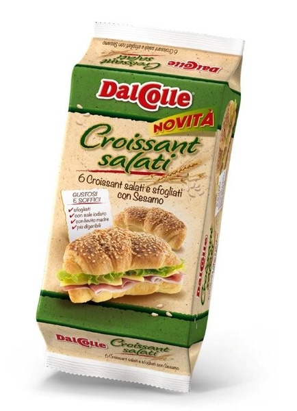 Croissant sesamo - croissant slaný se sezamem DAL COLLE 240g