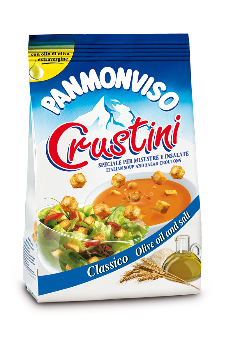 Crustini - krutony do polévek a salátů PANMONVISO 120g