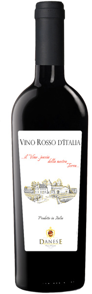 Vino rosso d´Italia DANESE 0,75l