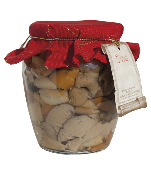 Houbový salát s hřiby ve slunečnicovém oleji PUCCI 520g 