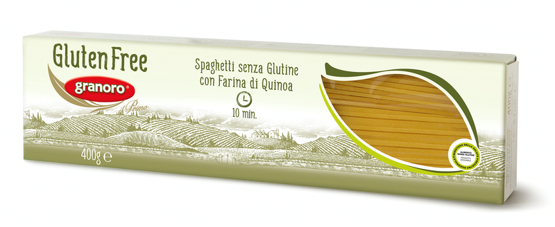 Spaghetti senza Glutine con Farina di Quinoa - bezlepkové špagety GRANORO 400g