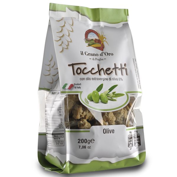Tocchetti olivové tyčinky 200g