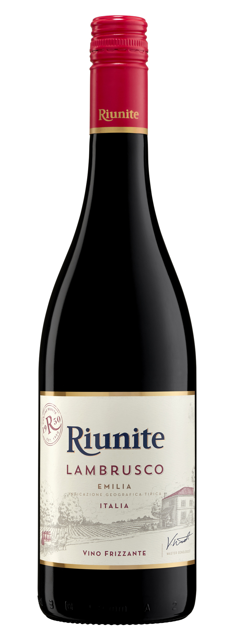 Lambrusco Rosso dell´Emilia amabile/sladké I.G.T. RIUNITE 0,75l